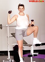 Workout Big Tits Models