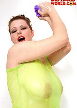 Shower Big Tits Models