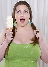 Creaming for Ice Cream Big Tits Models