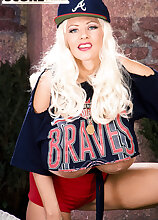 A Bouncing Busty Baseball Fan Big Tits Models