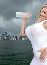 Billi Bardot's One-Woman Boob Cruise Big Tits Models