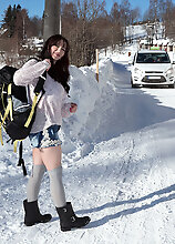 The Busty Hitcher Who Came In From The Cold